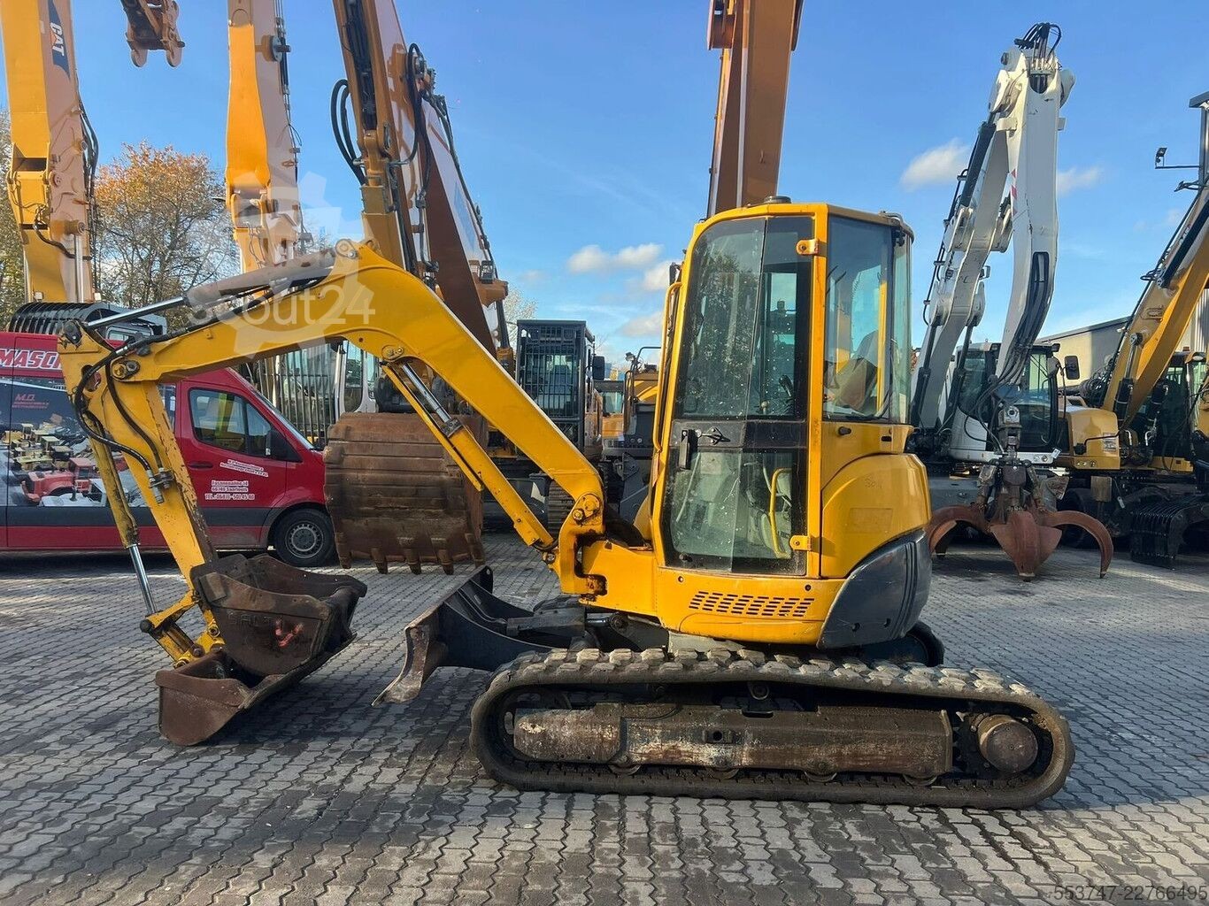 2007 Yanmar Vio 45, 7.092 mth, Import Auf Lager in der EU — Foto 3 z 5
