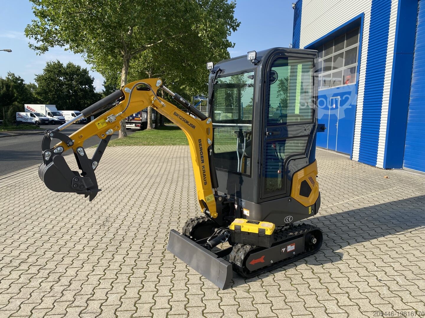 2025 Berger Kraus BK1250KJSR mit Kubota Motor, 2 mth, Import Auf Lager in der EU — Foto 1