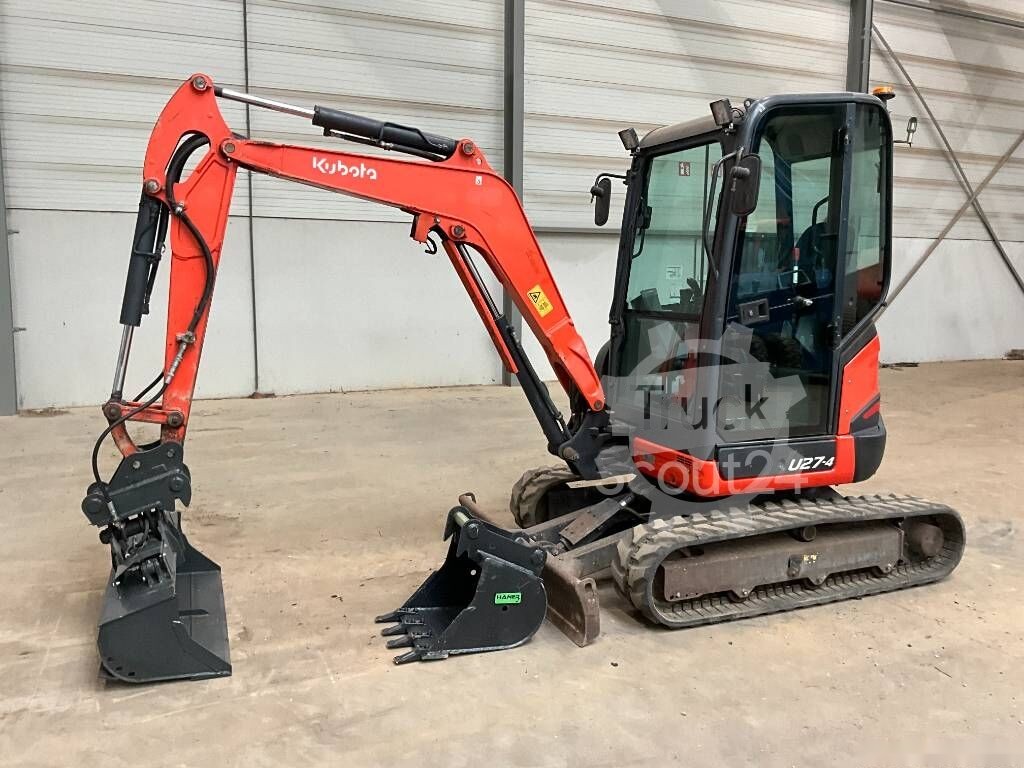 2016 Kubota U 27-4, 1.721 mth, Import Auf Lager in der EU — Foto 1