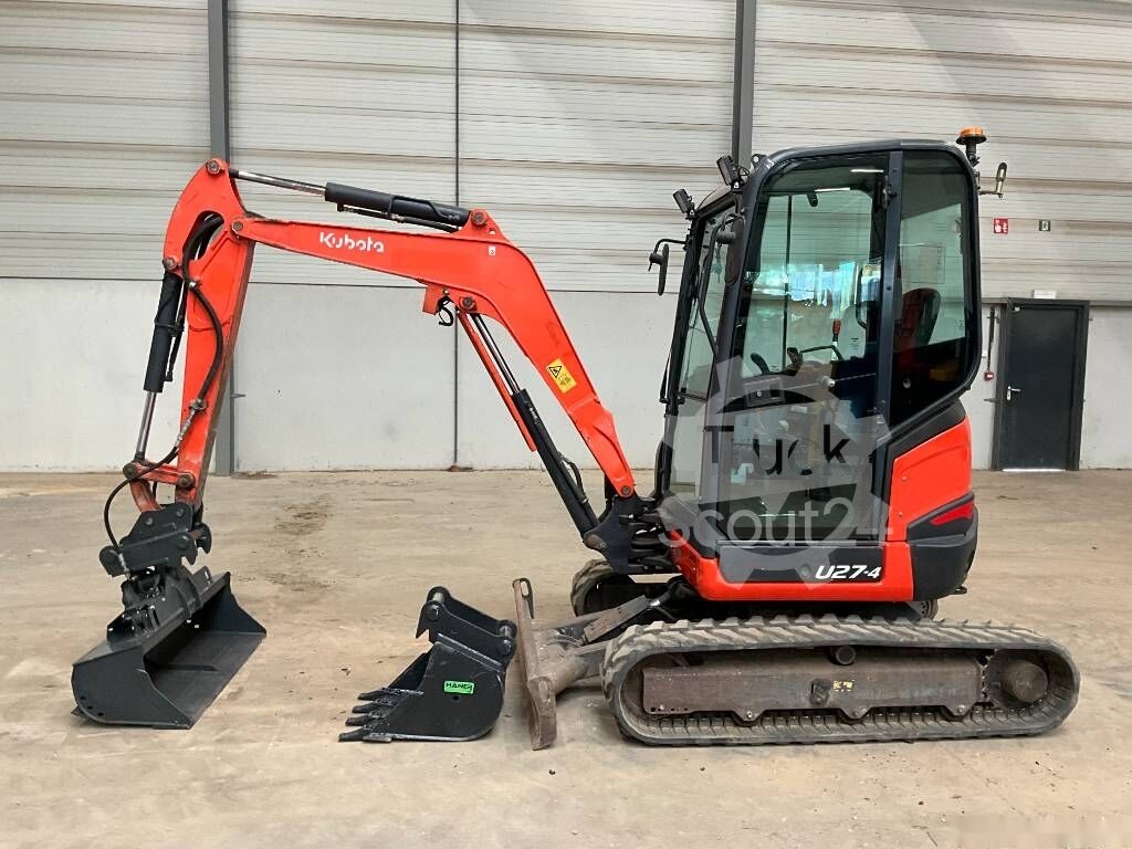 2016 Kubota U 27-4, 1.721 mth, Import Auf Lager in der EU — Foto 2 z 5