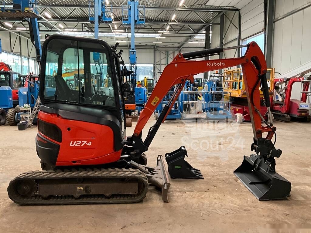 2016 Kubota U 27-4, 1.721 mth, Import Auf Lager in der EU — Foto 4 z 5