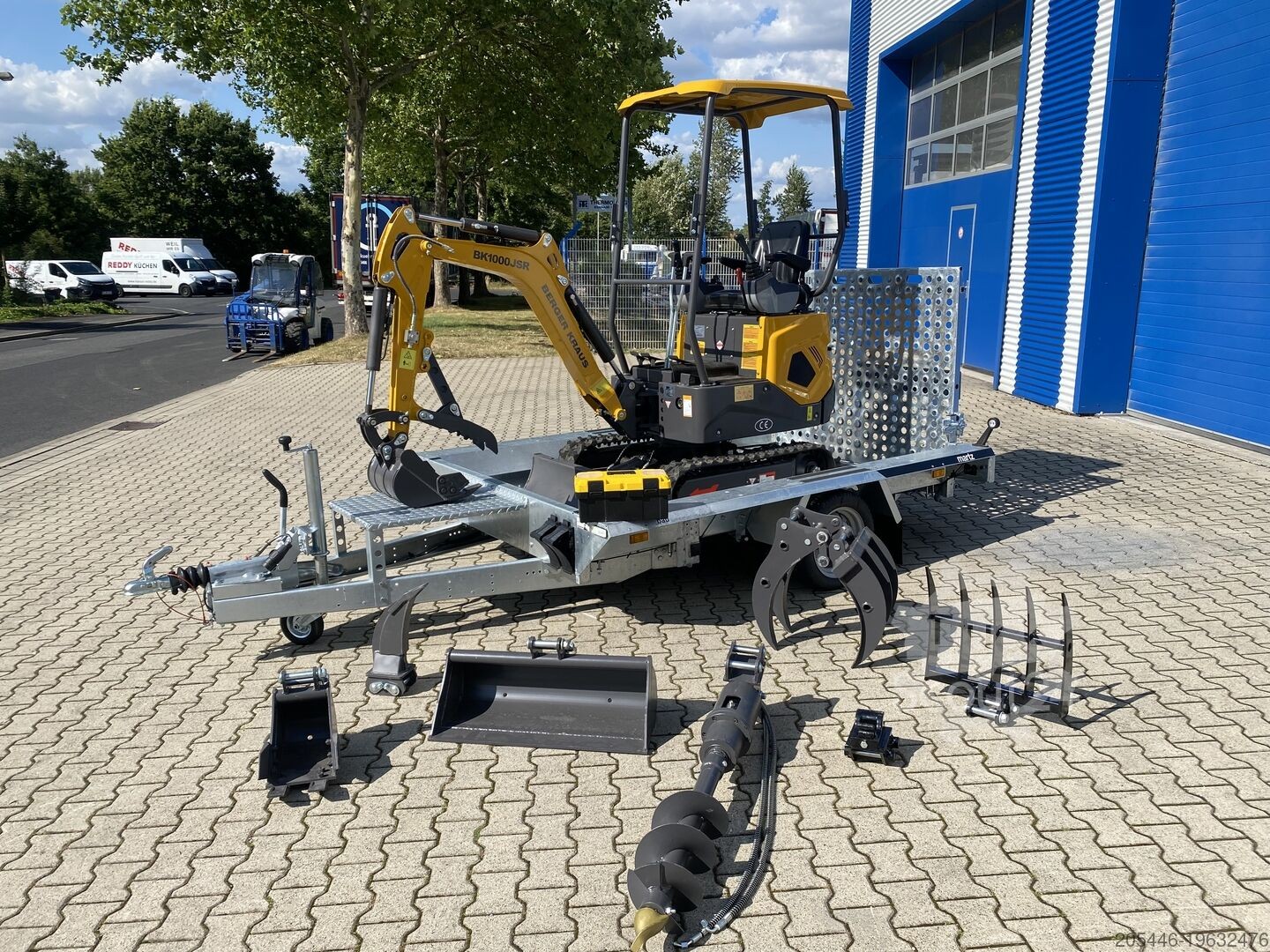 2025 Berger Kraus BK1000JSR mit Schwenkarm *HERBSTAKTION*, 2 mth, Import Auf Lager in der EU — Foto 1