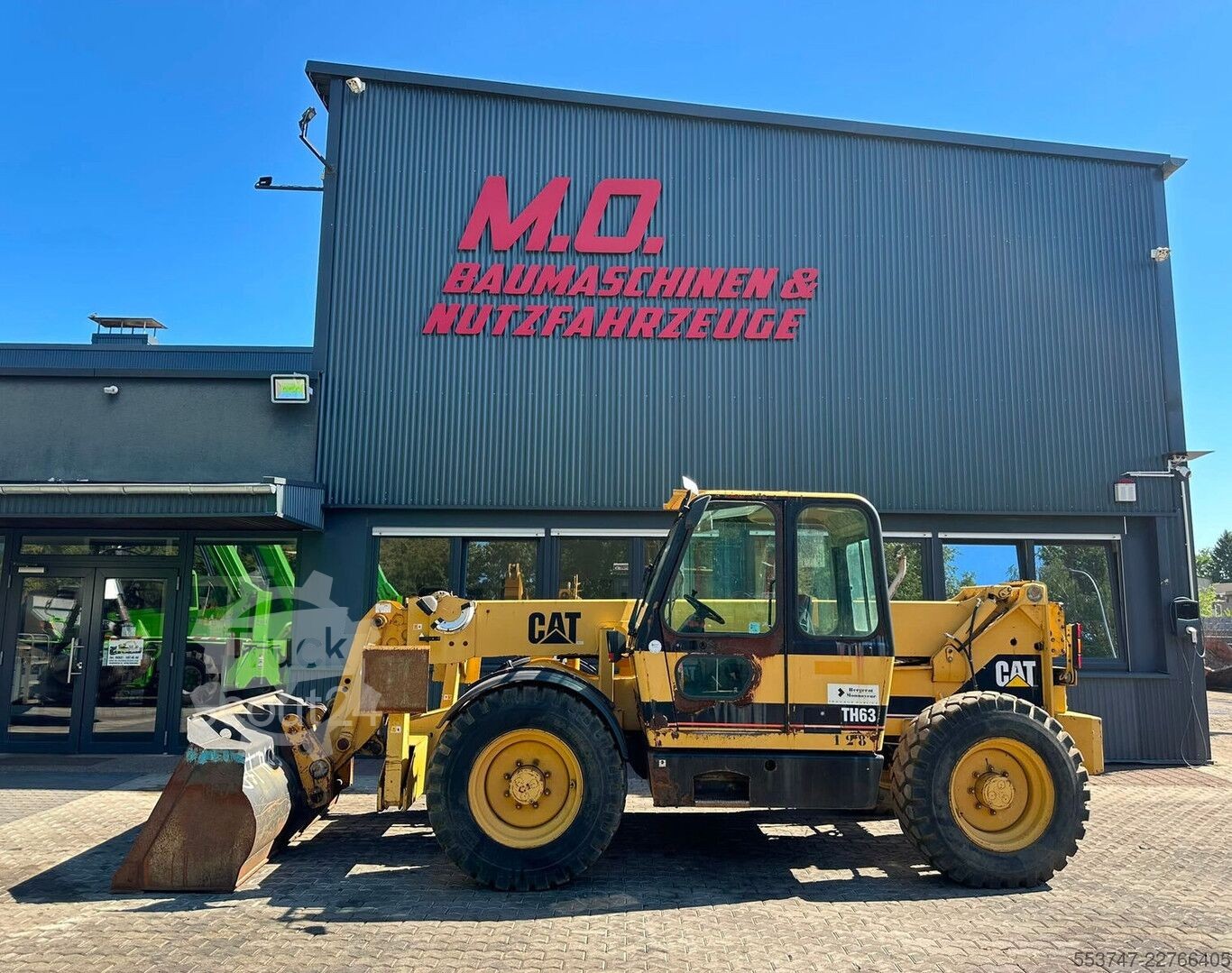 1999 Caterpillar TH63, 11.446 mth, Import Auf Lager in der EU — Foto 1 | AMECAR 1999 Caterpillar TH63, 11.446 mth, Import Auf Lager in der EU — Foto 1