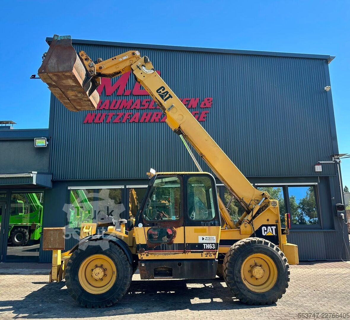 1999 Caterpillar TH63, 11.446 mth, Import Auf Lager in der EU — Foto 3 z 5