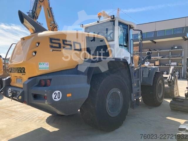 2016 Liebherr L 550 XPower, 13.310 mth, Import Auf Lager in der EU — Foto 4 z 5