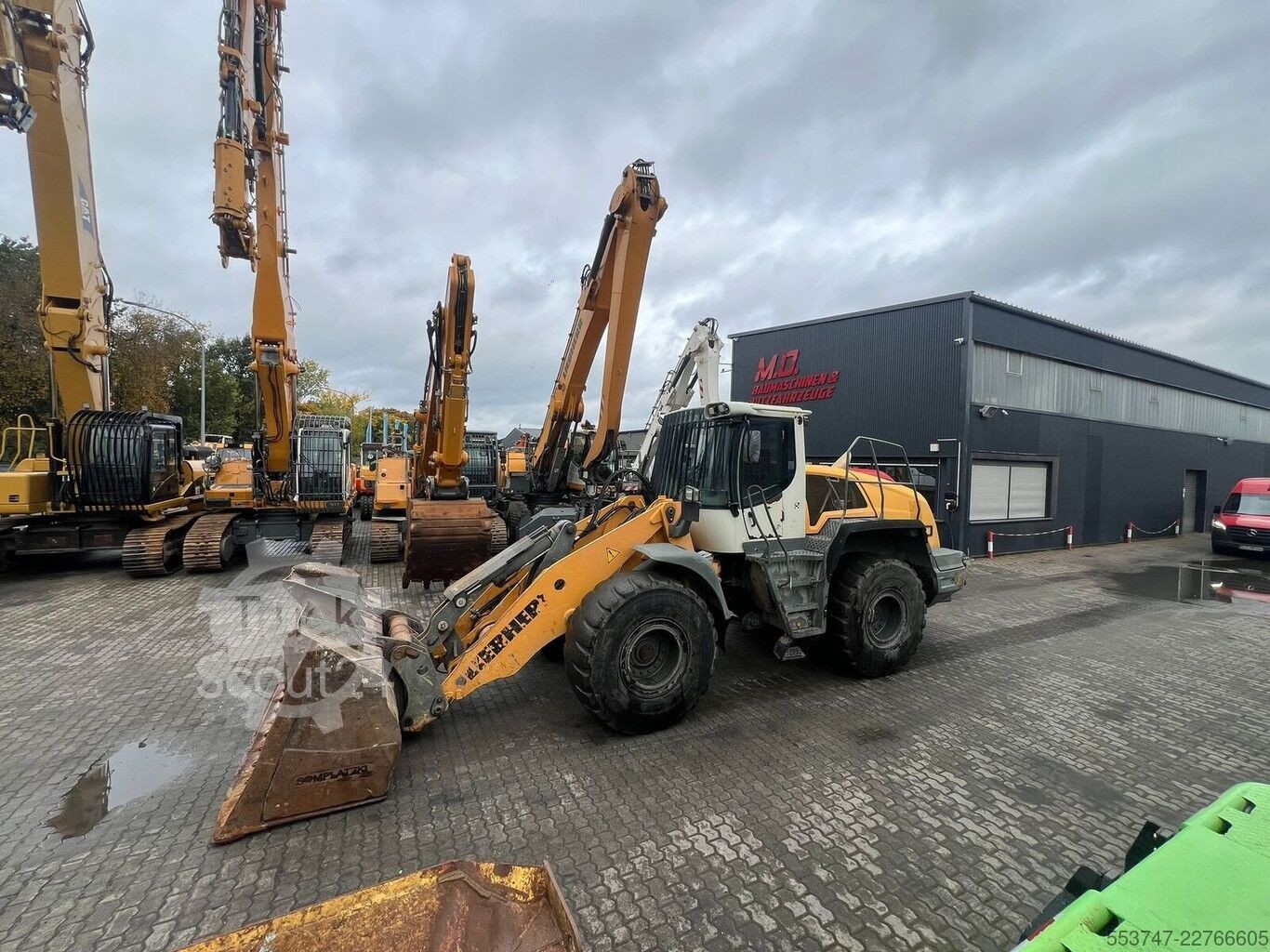 2014 Liebherr L550, 11.055 mth, Import Auf Lager in der EU — Foto 1