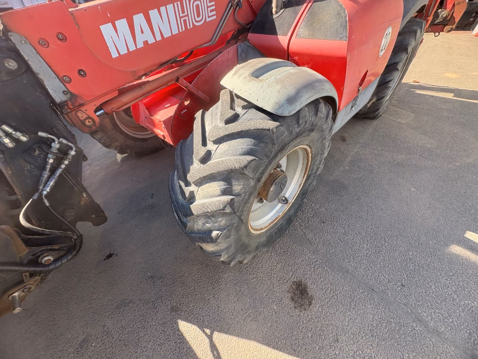 2005 Manitou MLB, 8.283 mth, Import Auf Lager in der EU — Foto 2 z 12