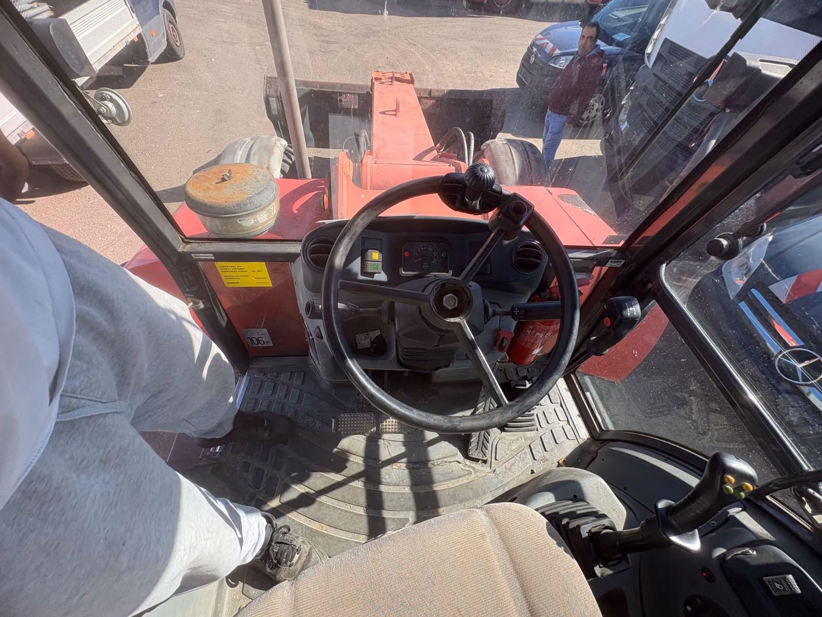 2005 Manitou MLB, 8.283 mth, Import Auf Lager in der EU — Foto 5 z 12