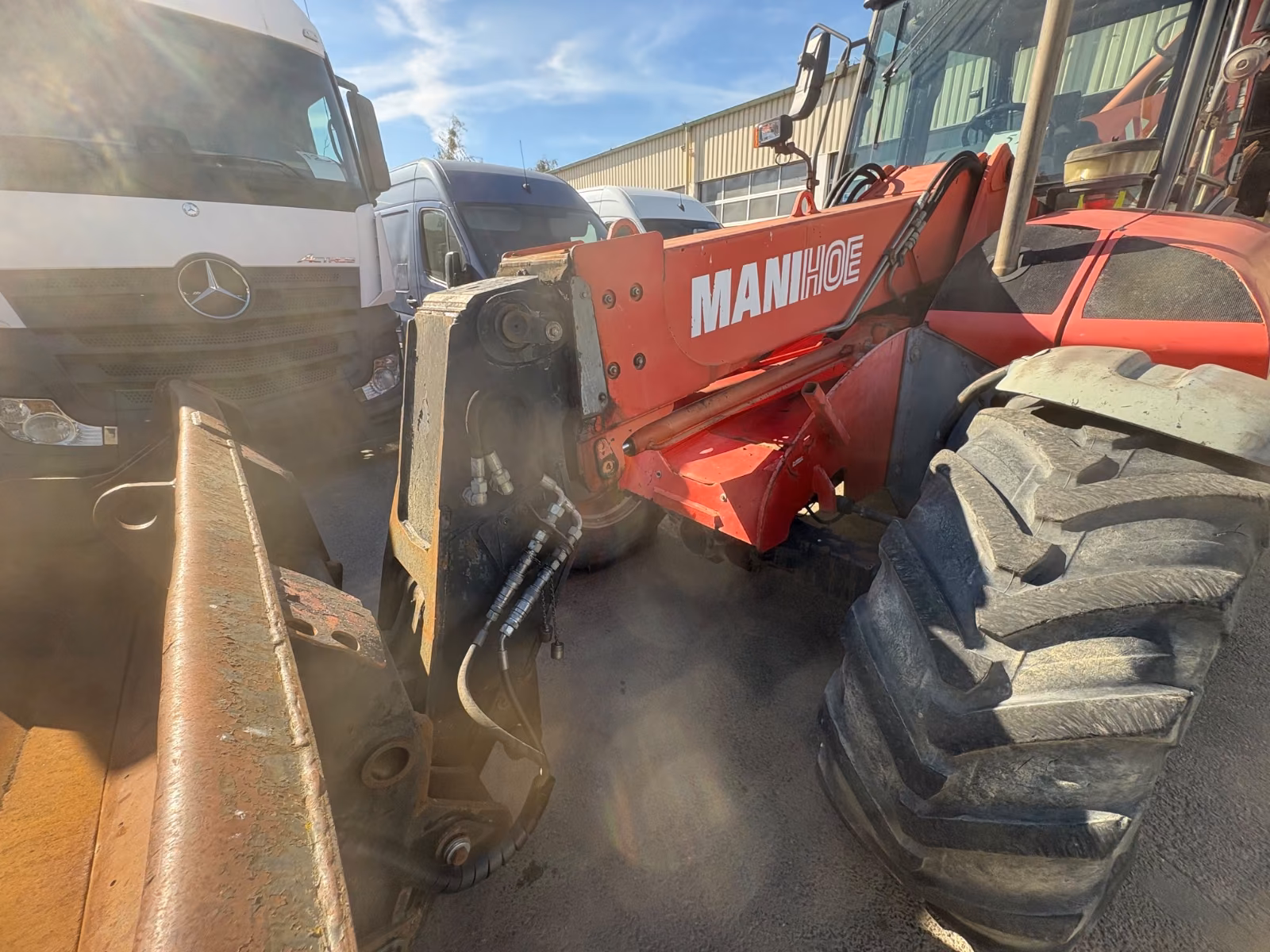 2005 Manitou MLB, 8.283 mth, Import Auf Lager in der EU — Foto 6 z 12