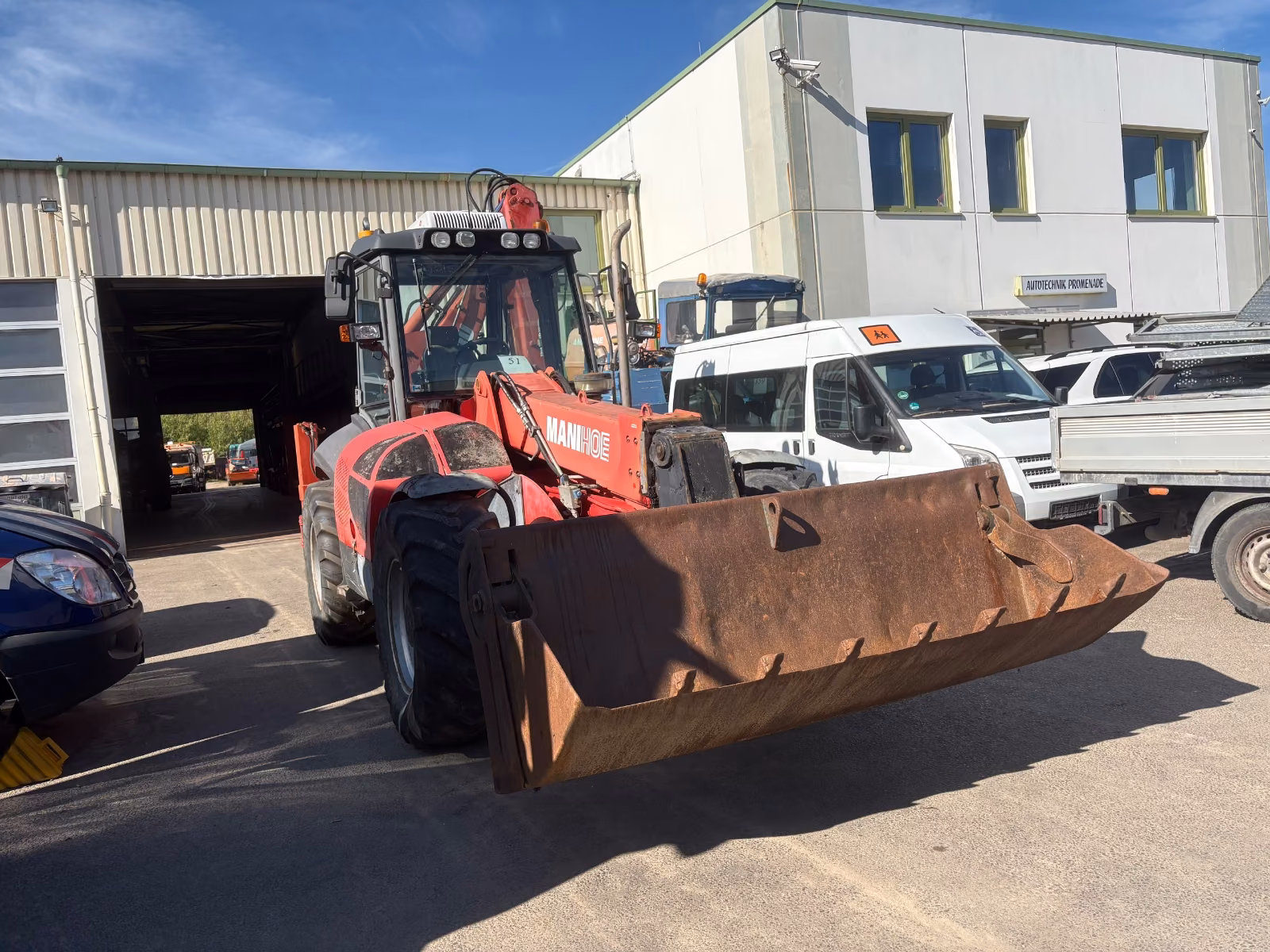 2005 Manitou MLB, 8.283 mth, Import Auf Lager in der EU — Foto 7 z 12