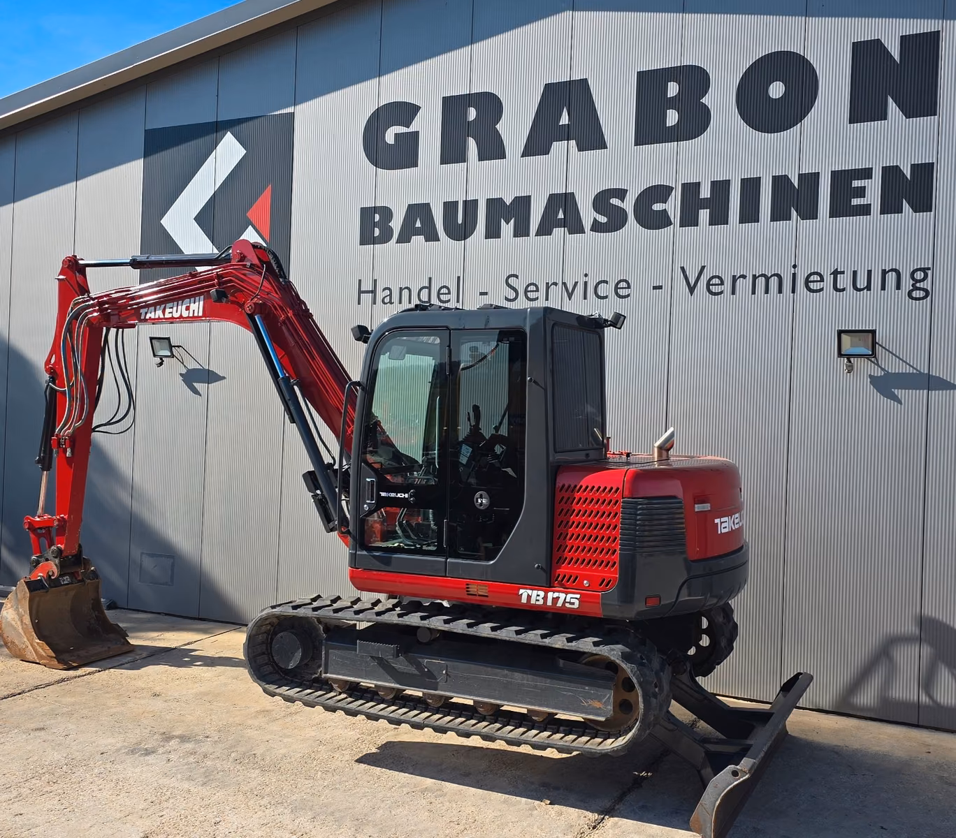 2004 Takeuchi TB175, 5.104 mth, Import Auf Lager in der EU — Foto 3 z 12