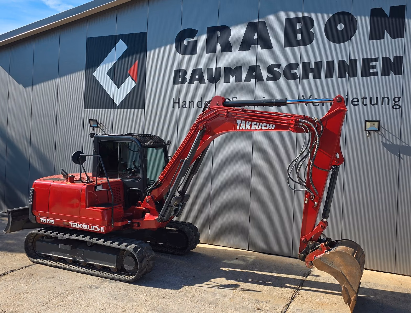 2004 Takeuchi TB175, 5.104 mth, Import Auf Lager in der EU — Foto 6 z 12