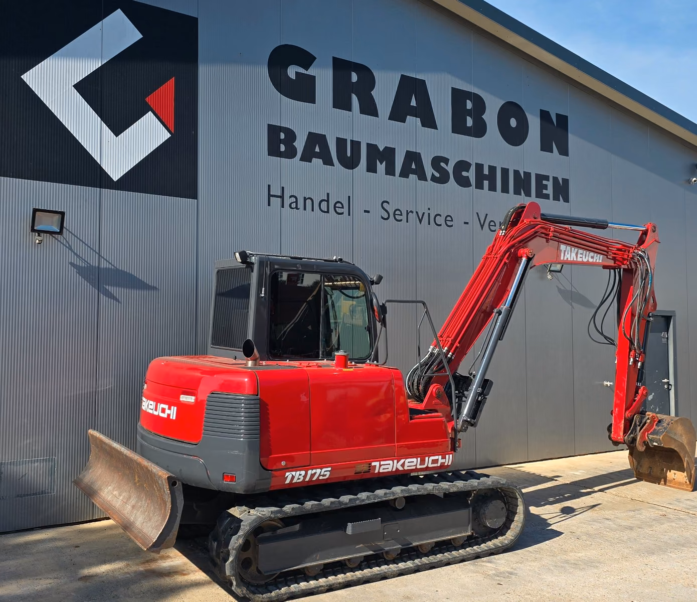 2004 Takeuchi TB175, 5.104 mth, Import Auf Lager in der EU — Foto 7 z 12