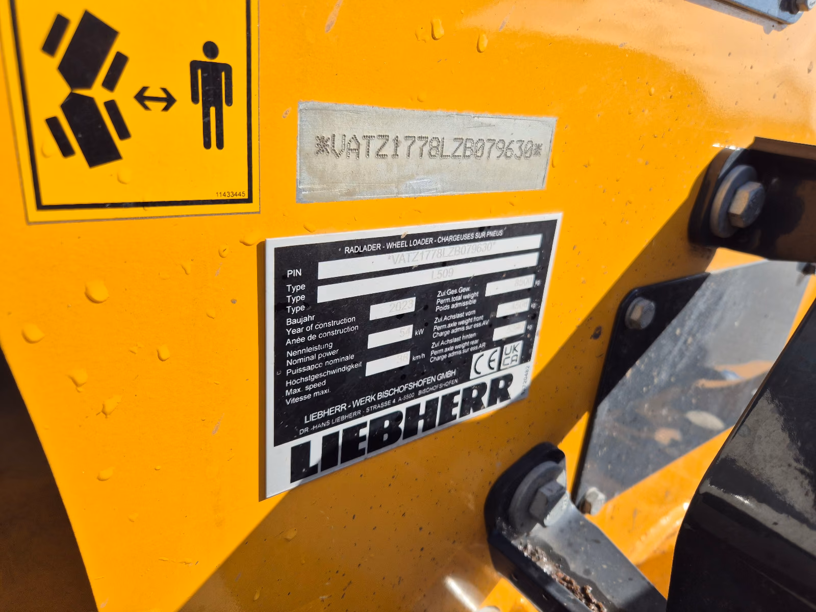2023 Liebherr L509, 355 mth, Import Auf Lager in der EU — Foto 10 z 12