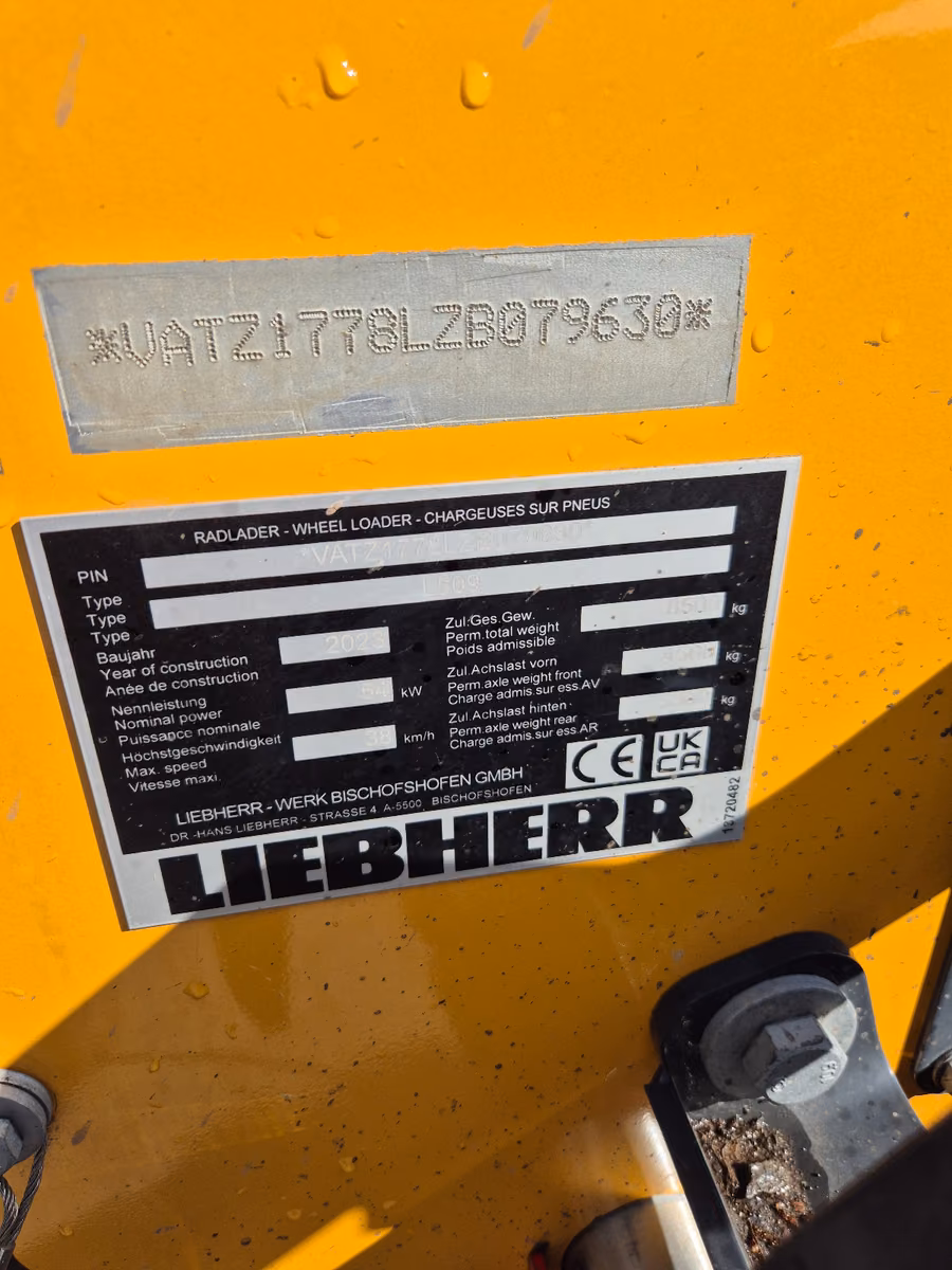 2023 Liebherr L509, 355 mth, Import Auf Lager in der EU — Foto 9 z 12