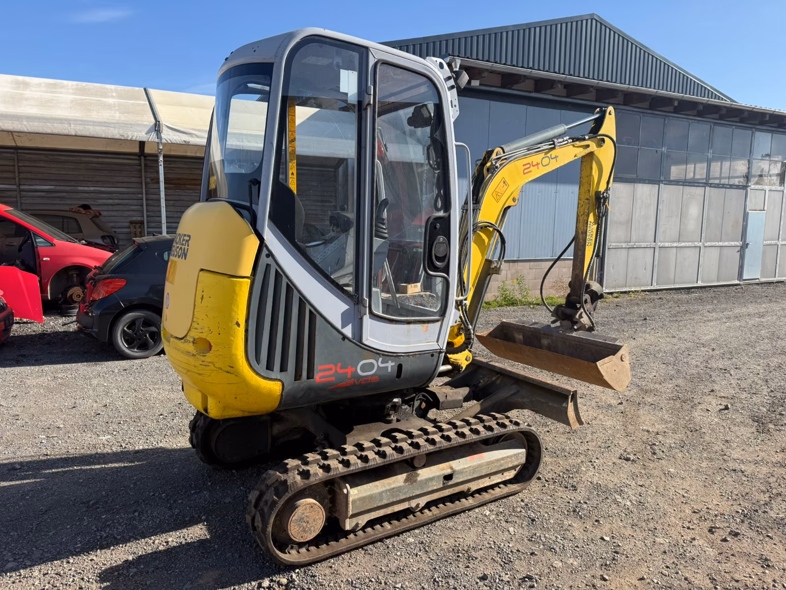 2012 Wacker Neuson MINIBAGR, 5.138 mth, Import Auf Lager in der EU — Foto 4 z 11