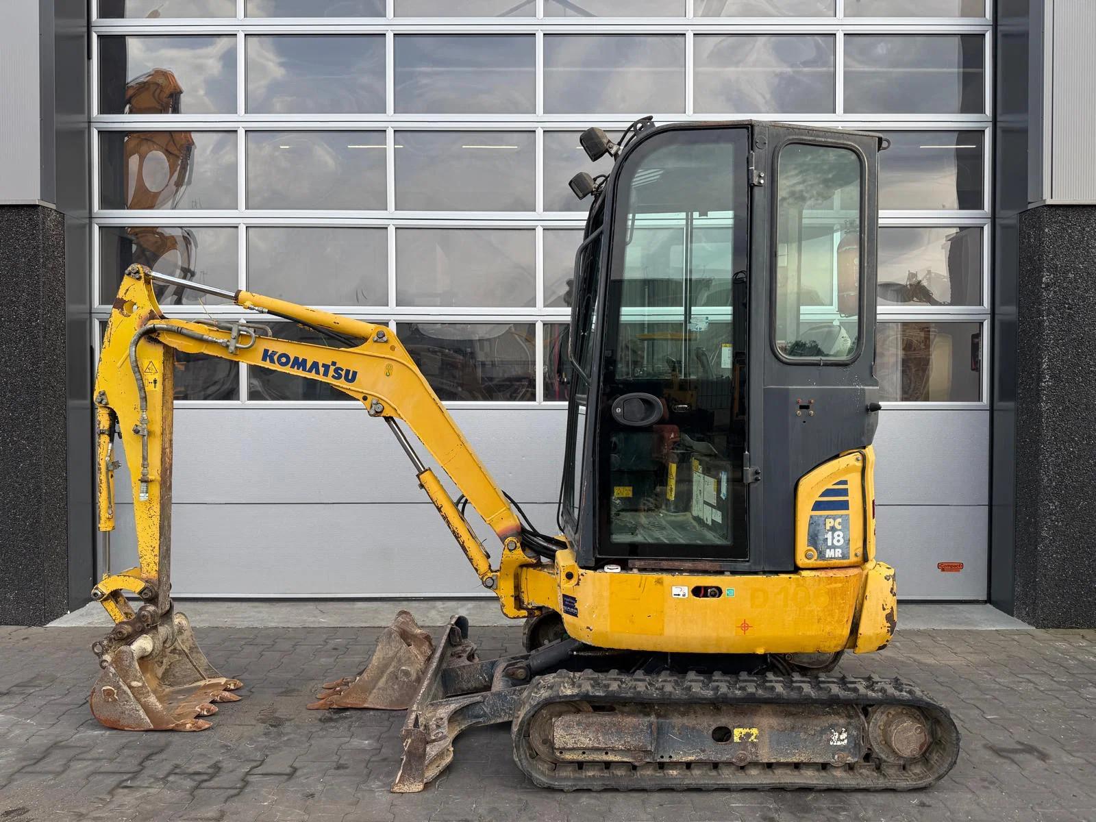 2011 Komatsu PC18MR-3, 4.893 mth, Import Auf Lager in der EU — Foto 1 | AMECAR 2011 Komatsu PC18MR-3, 4.893 mth, Import Auf Lager in der EU — Foto 1