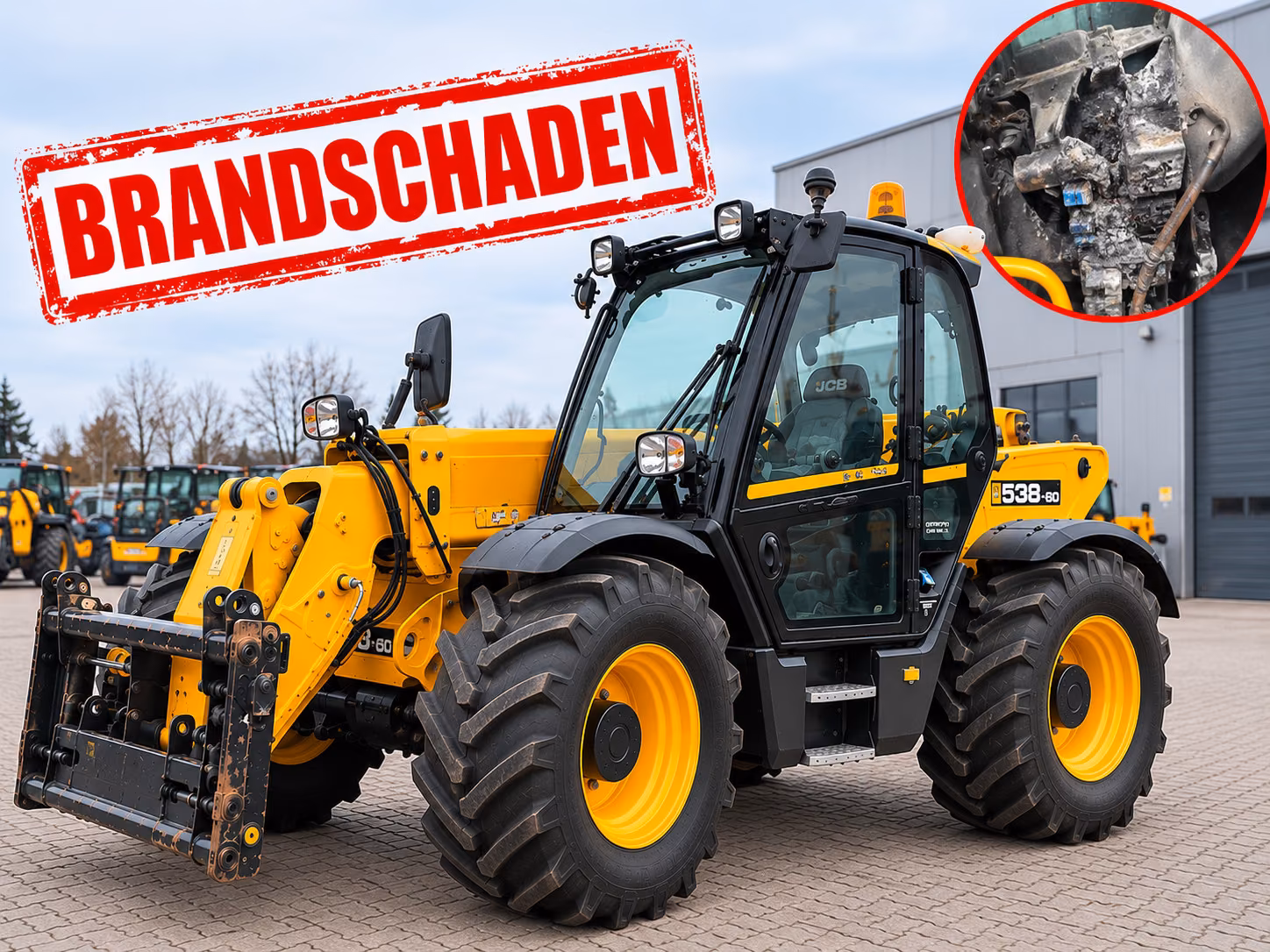 2021 JCB 538-60, 1.700 mth, Import Auf Lager in der EU — Foto 1 | AMECAR 2021 JCB 538-60, 1.700 mth, Import Auf Lager in der EU — Foto 1