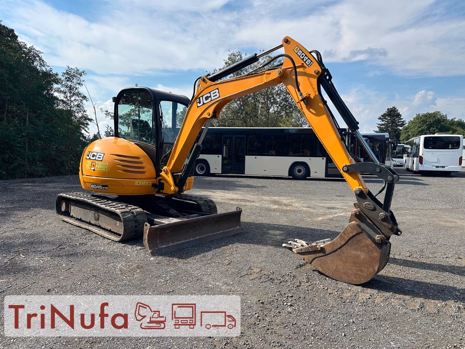 2015 JCB 8045, 2.894 mth, Import Auf Lager in der EU — Foto 1
