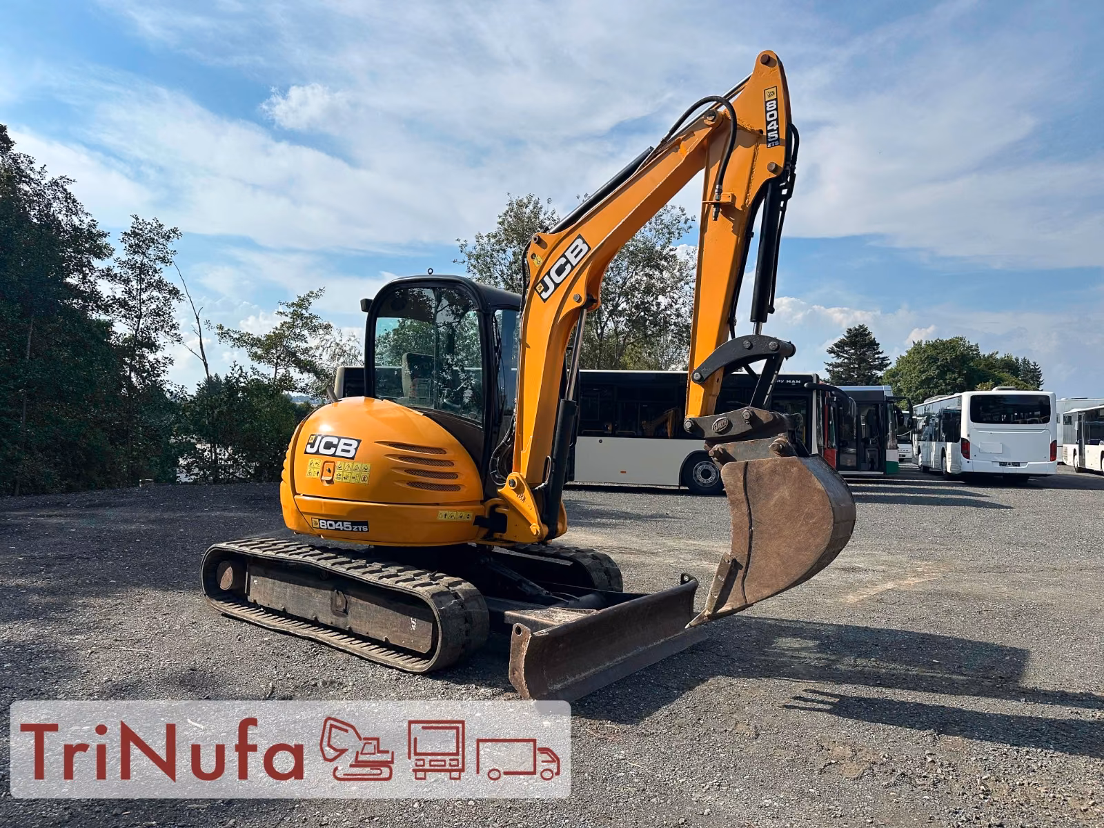 2015 JCB 8045, 2.894 mth, Import Auf Lager in der EU — Foto 2 z 12