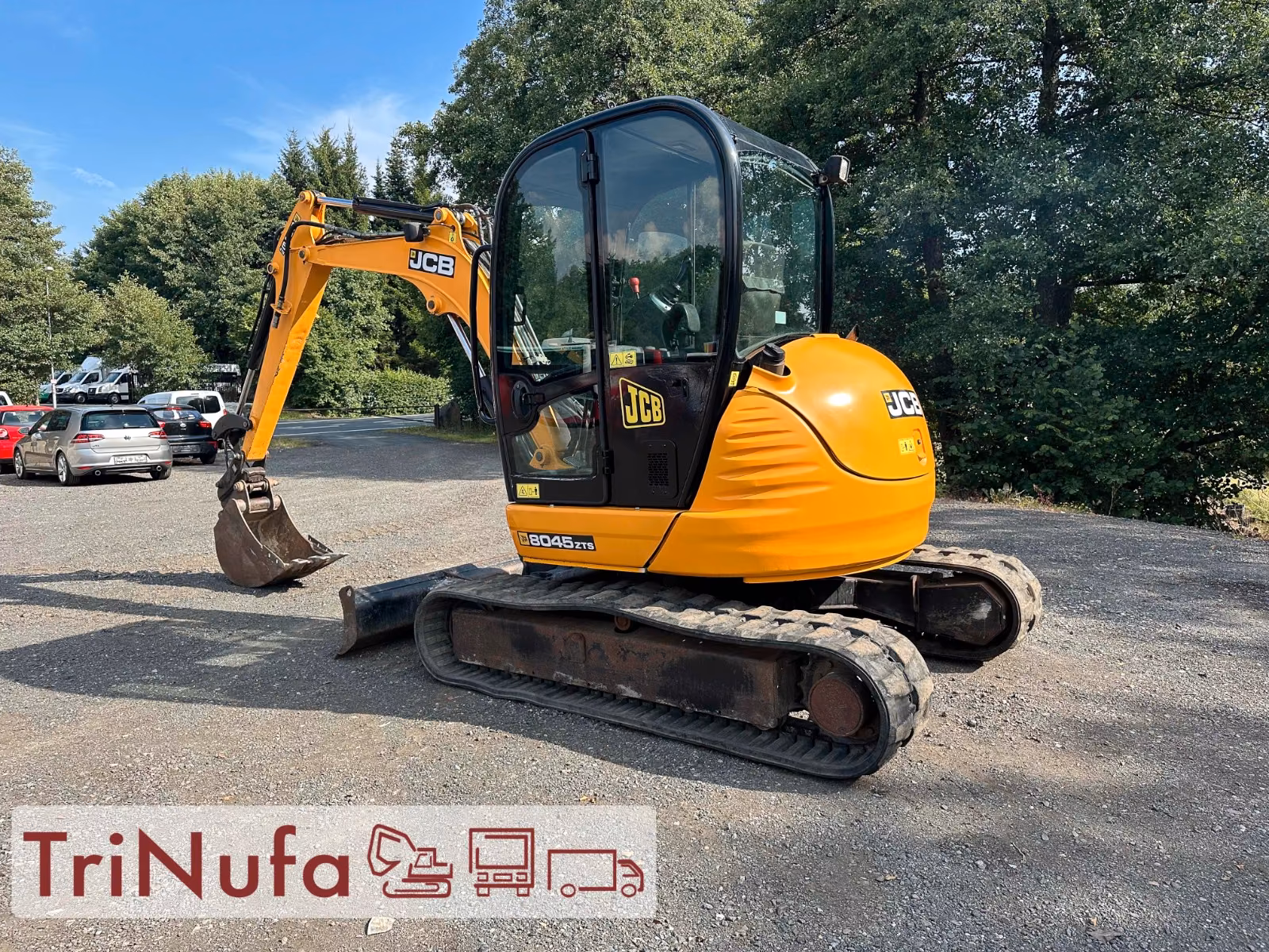 2015 JCB 8045, 2.894 mth, Import Auf Lager in der EU — Foto 6 z 12