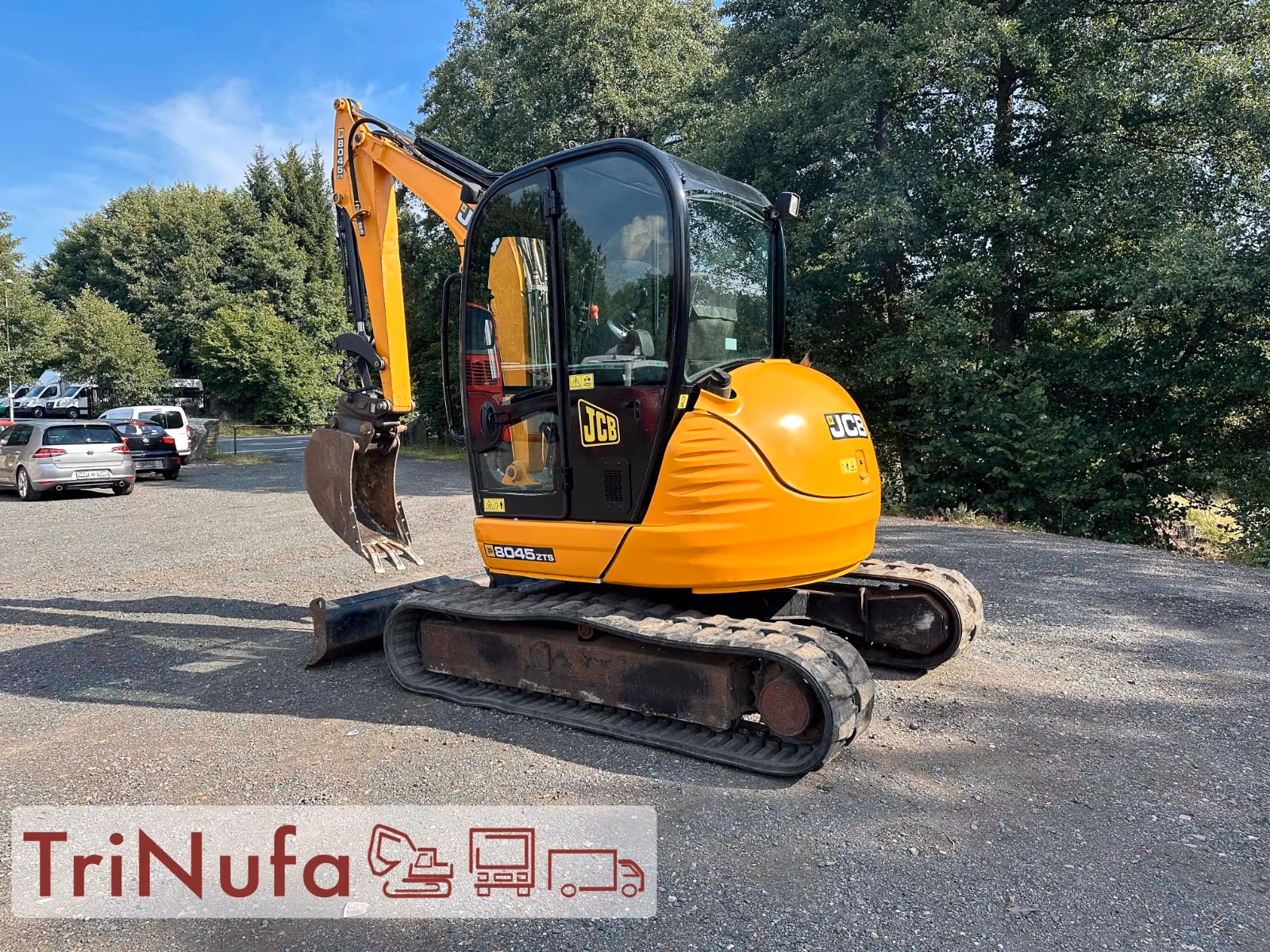 2015 JCB 8045, 2.894 mth, Import Auf Lager in der EU — Foto 7 z 12