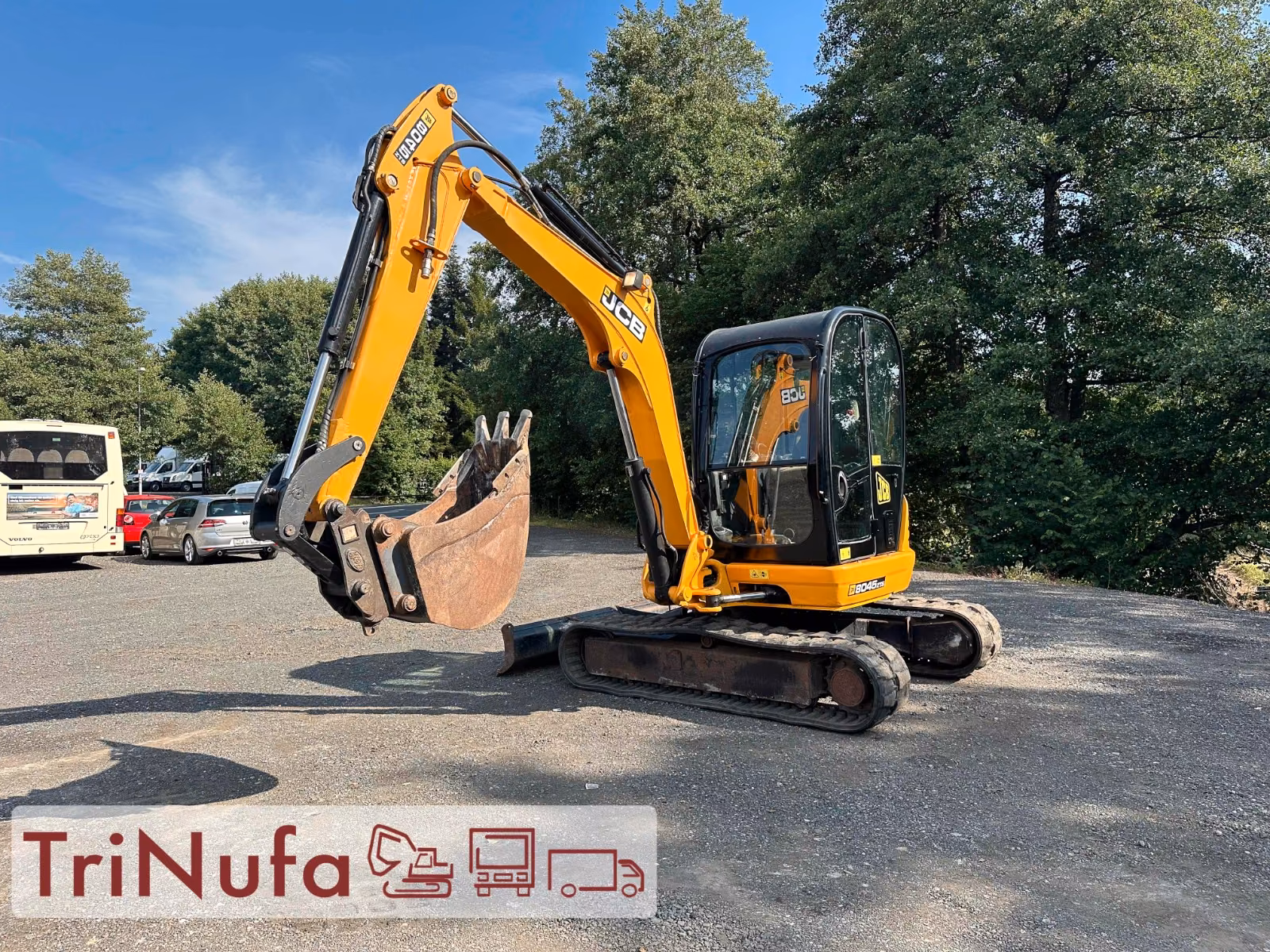 2015 JCB 8045, 2.894 mth, Import Auf Lager in der EU — Foto 8 z 12