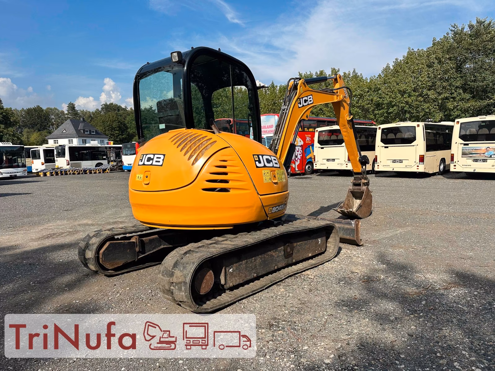 2015 JCB 8045, 2.894 mth, Import Auf Lager in der EU — Foto 9 z 12
