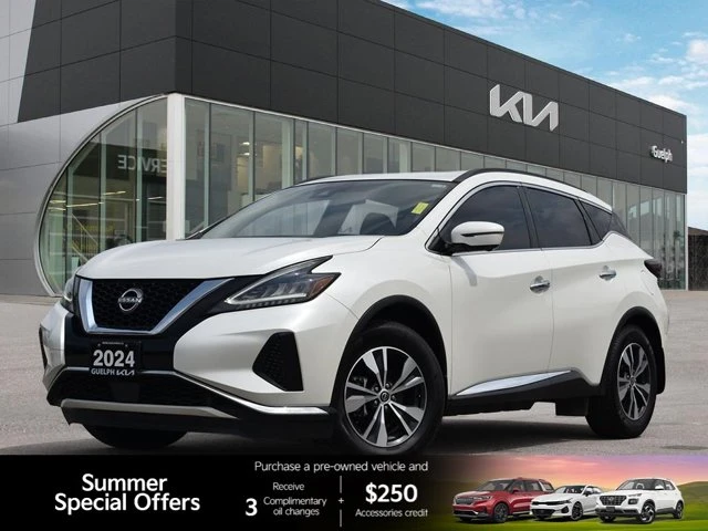2024 Nissan Murano SV | Remote Start | Heated Seats| Leather | NAV, weiß, 75.391 km, Import Kanada — Foto 1