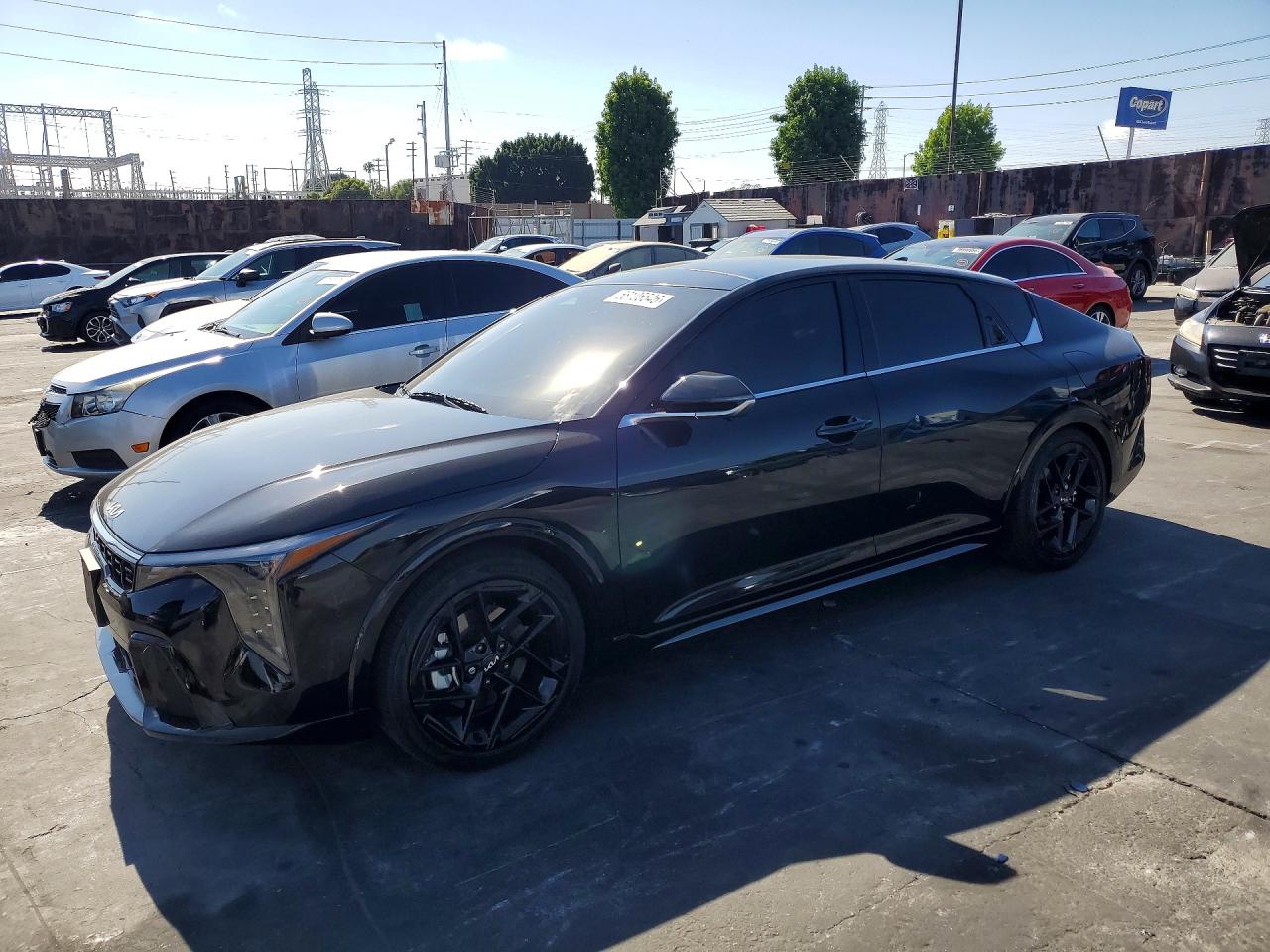 2025 Kia K4 GT-LINE TURBO, schwarz, 4.538 km, Import USA — Foto 1
