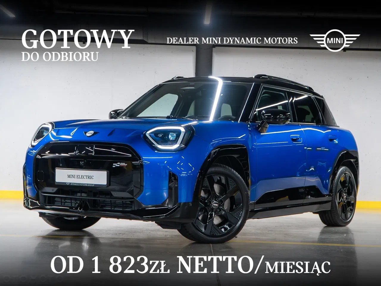 2025 MINI Aceman, 5 km, Polsko — Foto 1