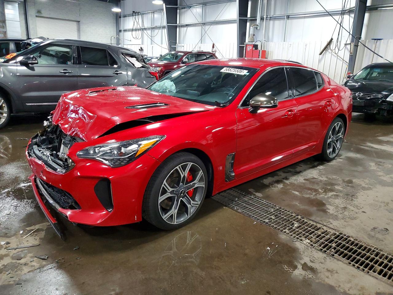2021 Kia STINGER GT, rot, 96.754 km, Import USA — Foto 1
