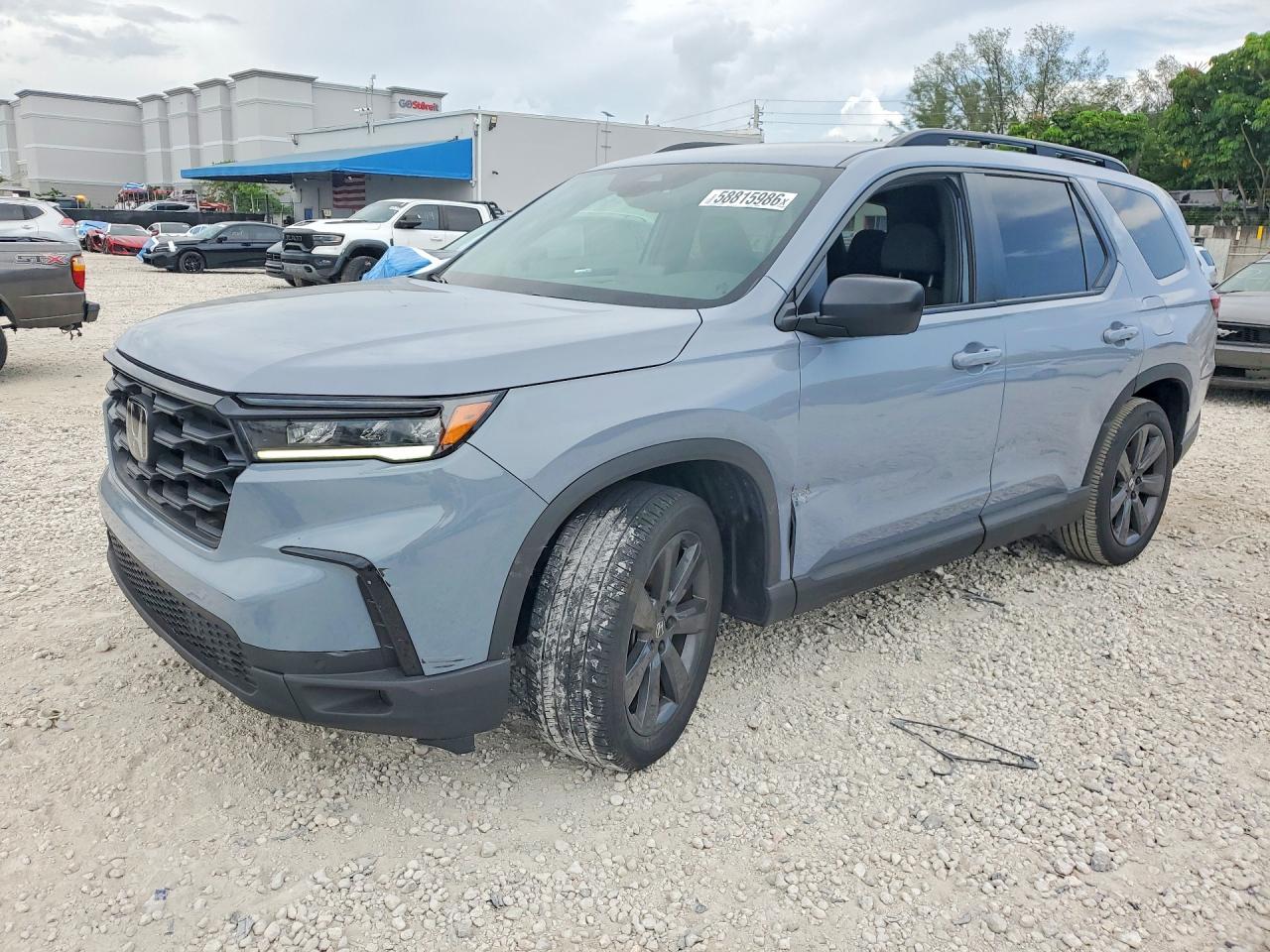 2025 Honda PILOT SPORT, blau, 121.397 km, Import USA — Foto 1