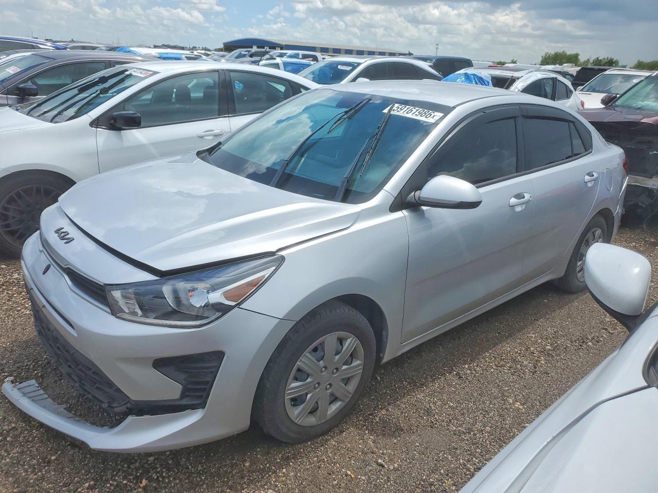 2023 Kia RIO LX, silber, 64.887 km, Import USA — Foto 1