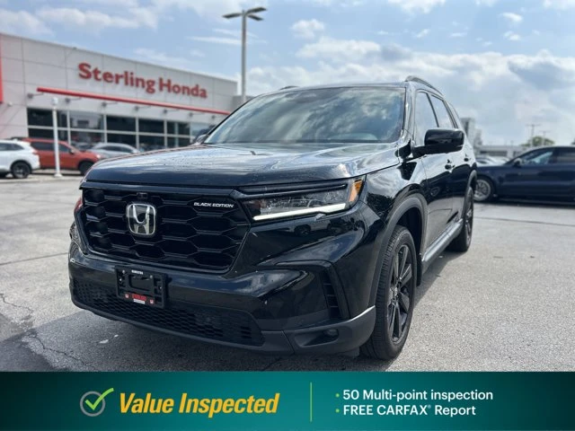 2025 Honda Pilot Black Edition | Leather | Sunroof | Backup Camera | Apple CarPlay | Android Auto, schwarz, 38.631 km, Import Kanada — Foto 1