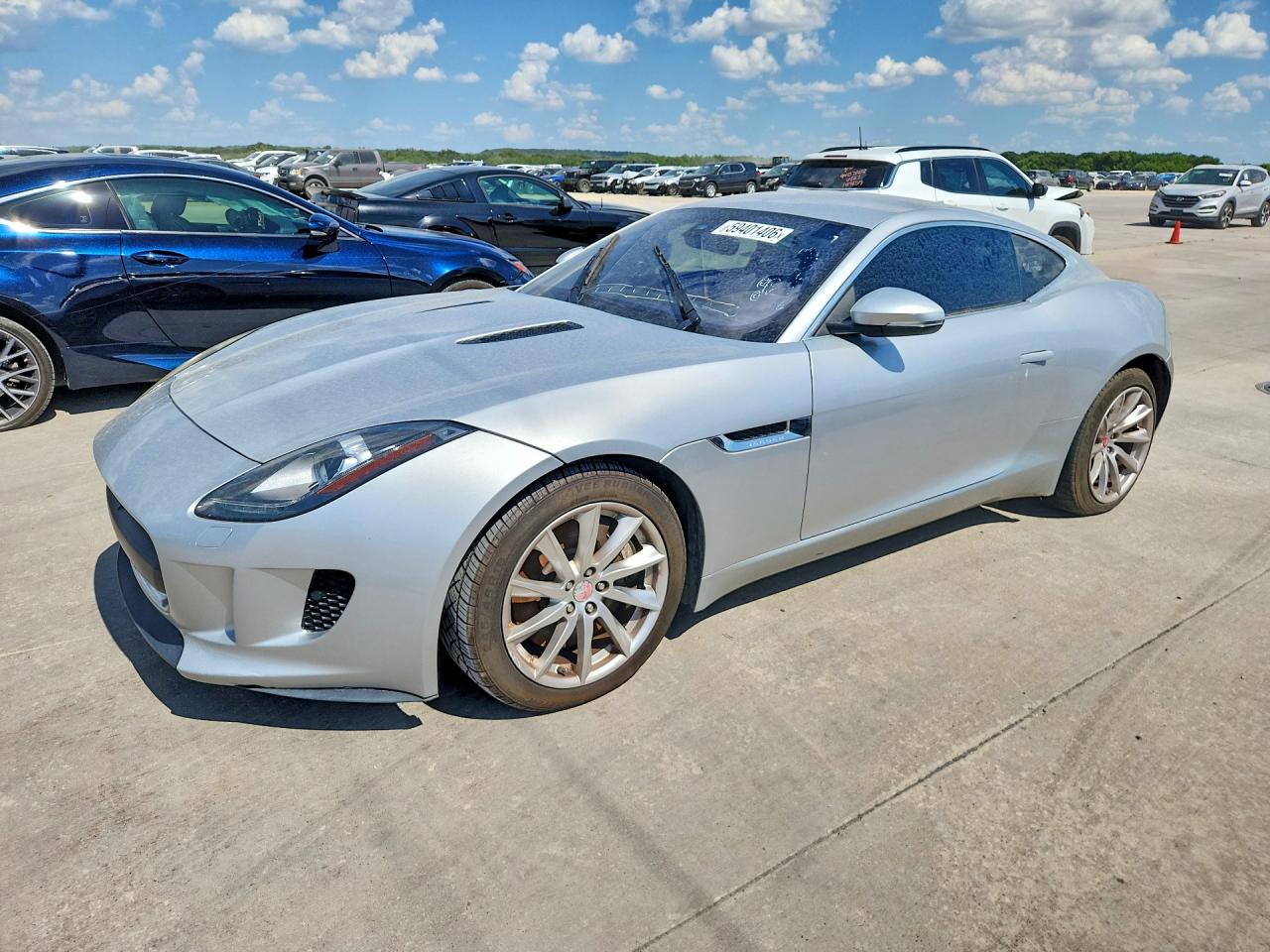 2017 Jaguar F-TYPE, silber, 207.656 km, Import USA — Foto 1