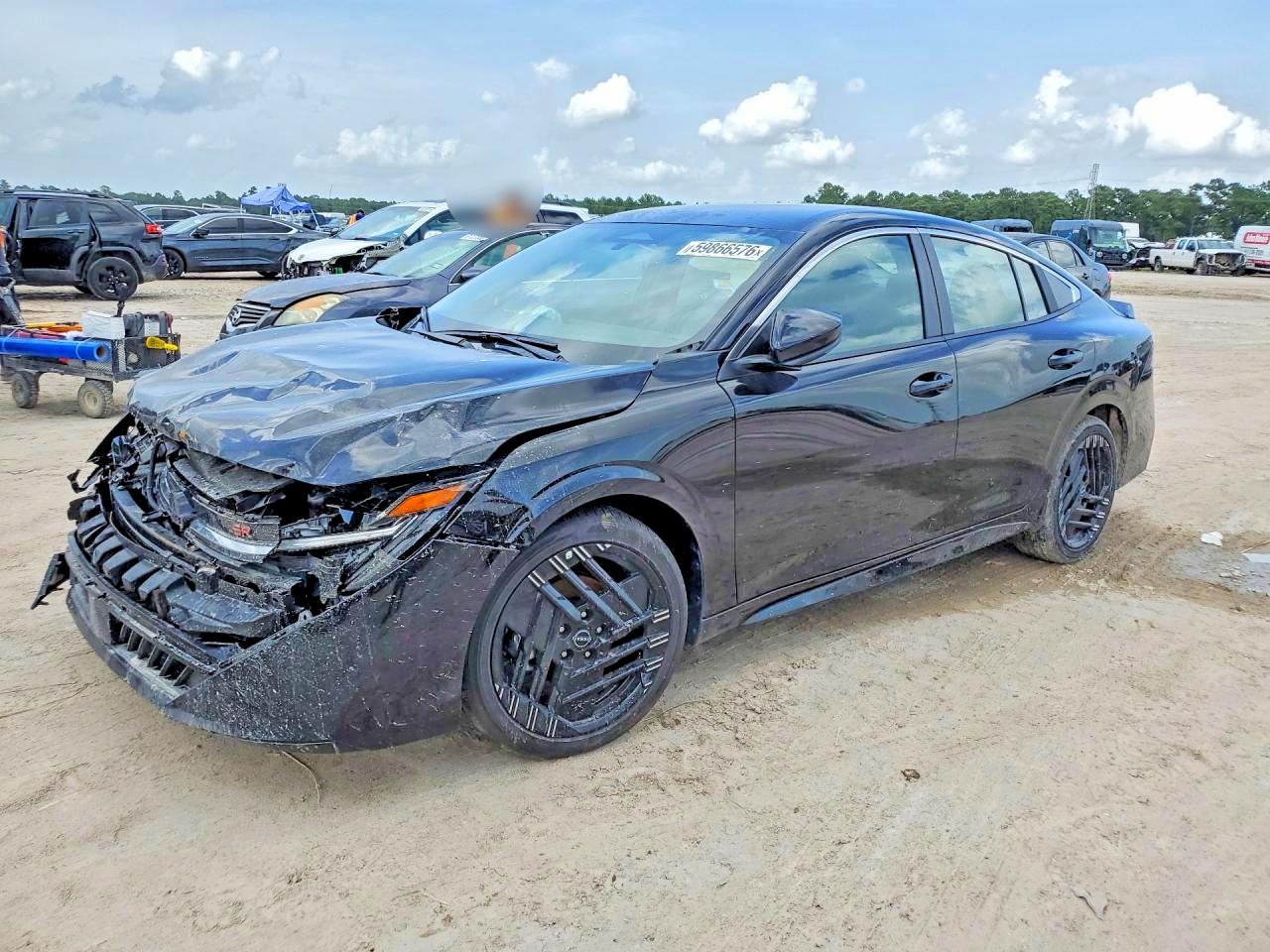 2026 Nissan SENTRA SR, schwarz, 7.350 km, Import USA — Foto 1