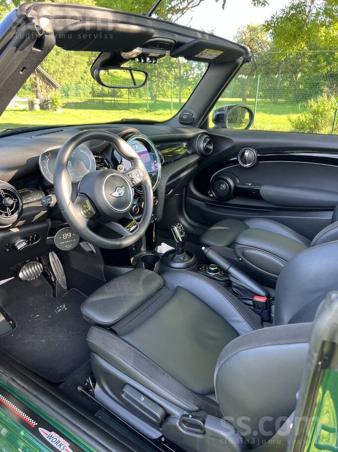2024 MINI Cooper S, grün, 27.000 km, Lettland — Foto 11 z 11