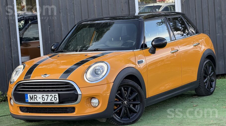 2015 MINI Cooper, orange, 160.000 km, Lettland — Foto 1