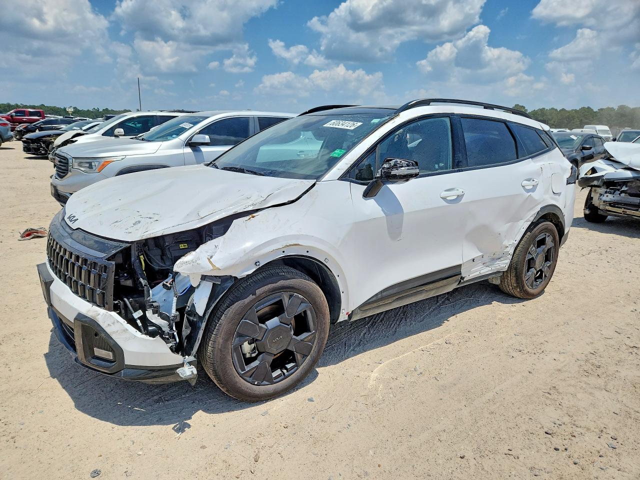 2026 Kia SPORTAGE X LINE, weiß, 10.873 km, Import USA — Foto 1