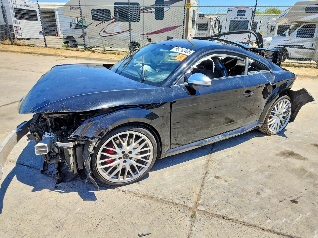 2016 Audi TTS, schwarz, Import USA — Foto 1