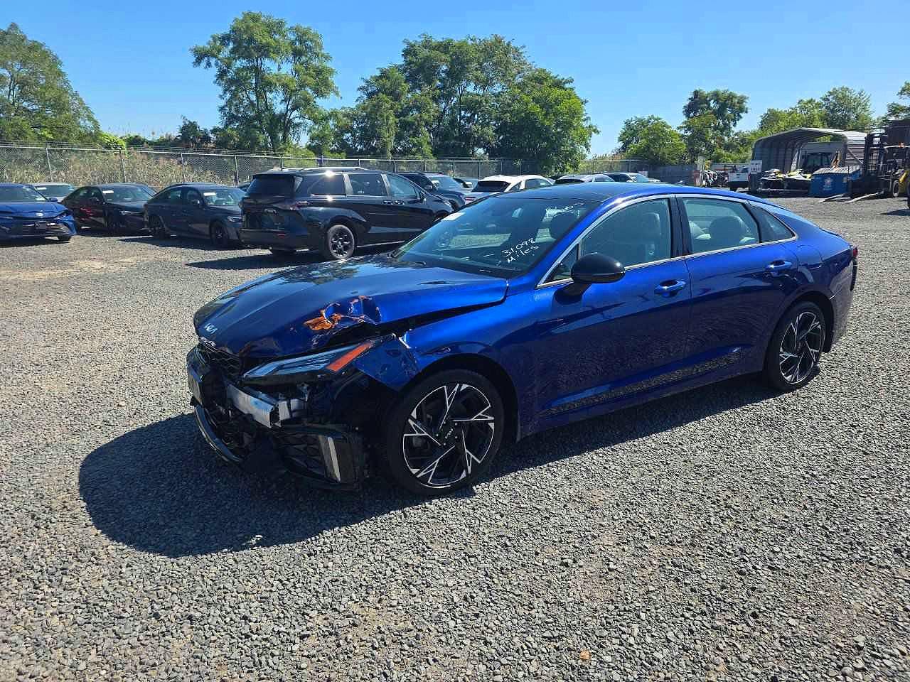 2025 Kia K5 GT LINE, blau, 50.047 km, Import USA — Foto 1
