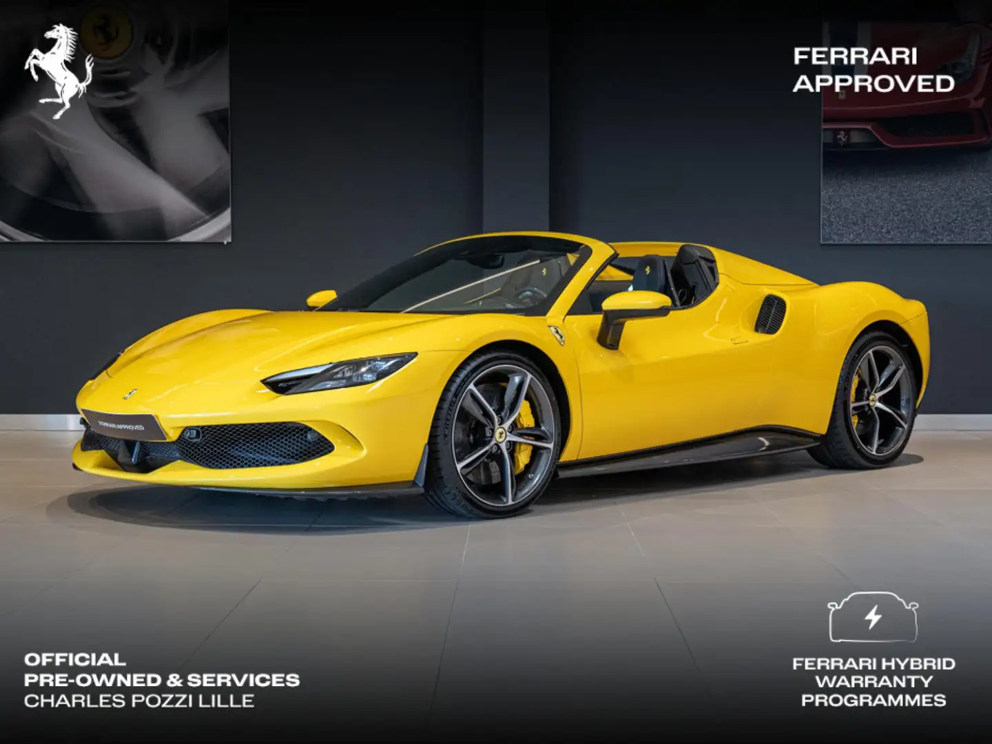 2025 Ferrari 296 GTS, 675 km, Francie — Foto 1