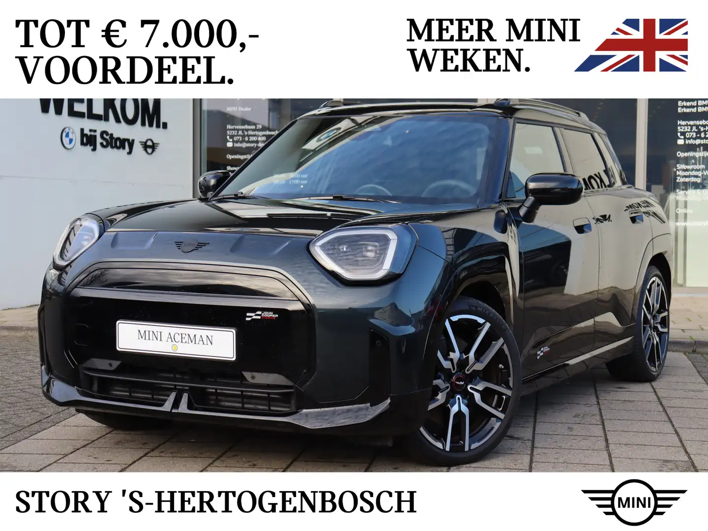 2026 MINI Aceman, 1 km, Nizozemsko — Foto 1
