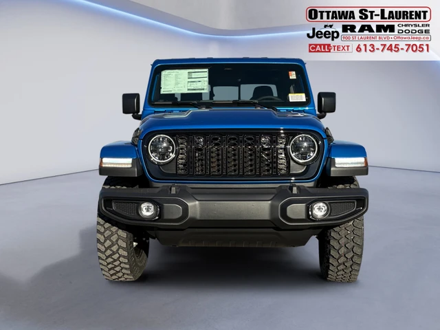 2026 Jeep Gladiator Willys | CARPLAY, blau, 1 km, Import Kanada — Foto 3 z 5