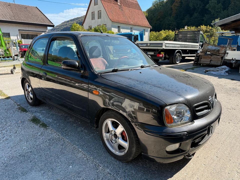 Nissan Micra 1,3 k11 mit Tüv 07/2027 Winterauto Bastler, Německo — Foto 1