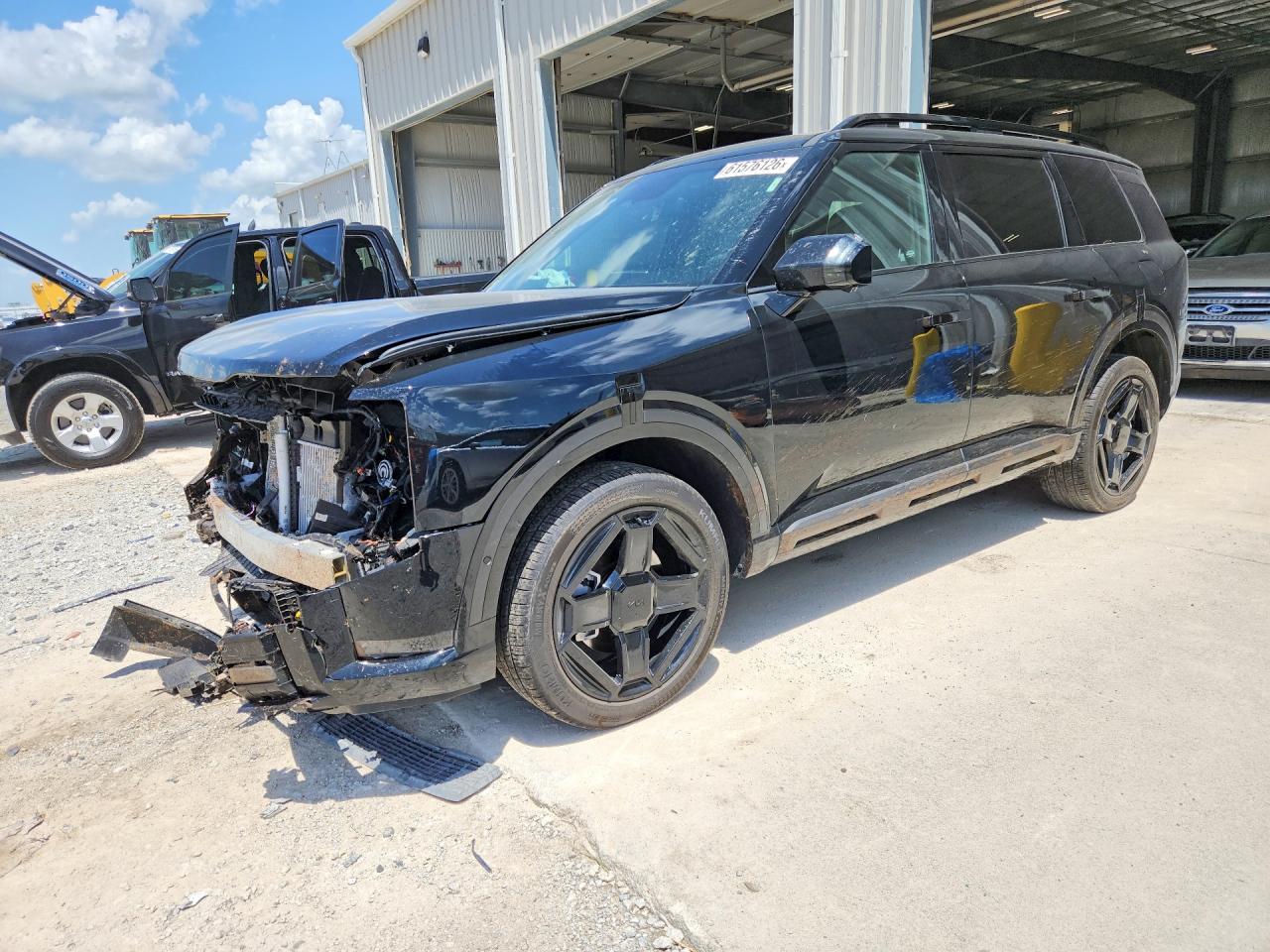 2027 Kia TELLURIDE X-LINE SX PRESTIGE, schwarz, 12.593 km, Import USA — Foto 1
