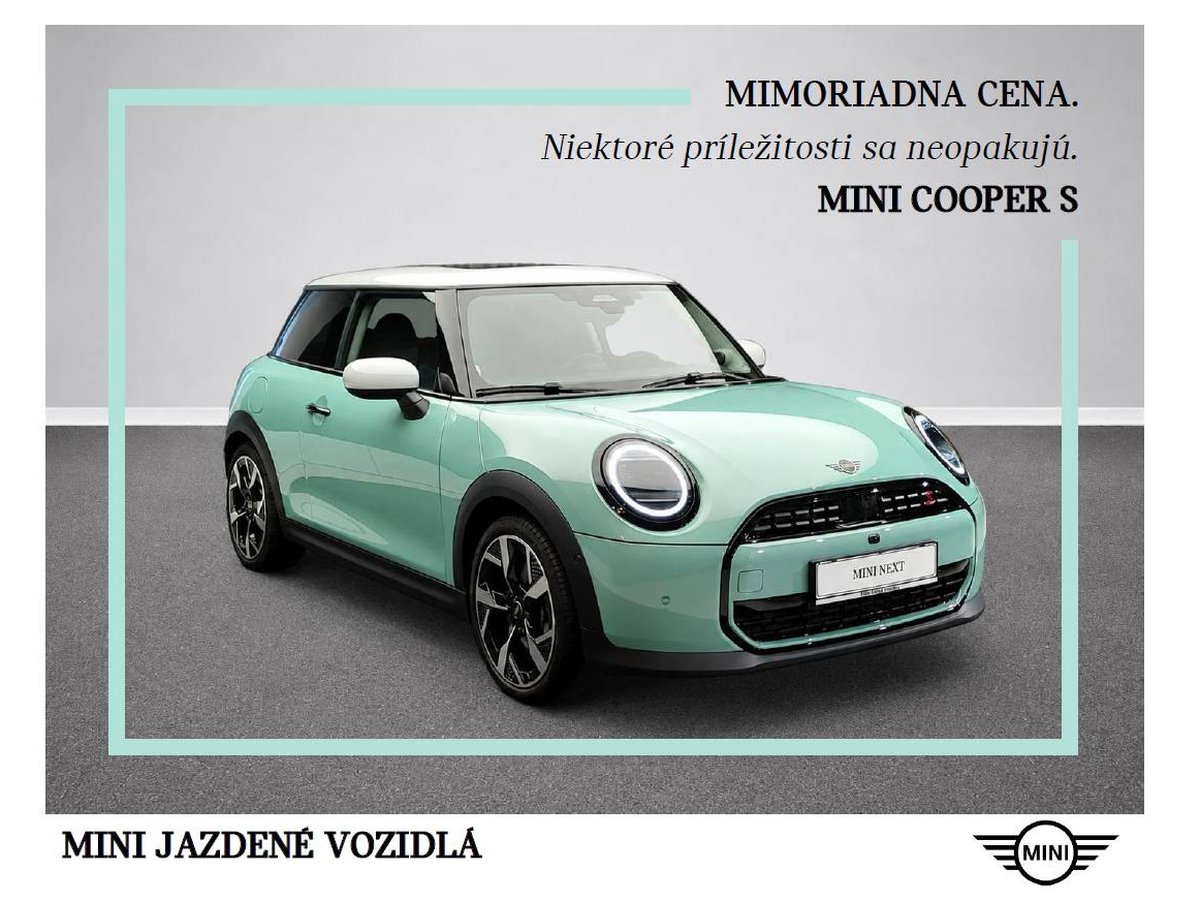 2024 MINI Cooper, 11.418 km, Slowakei — Foto 1