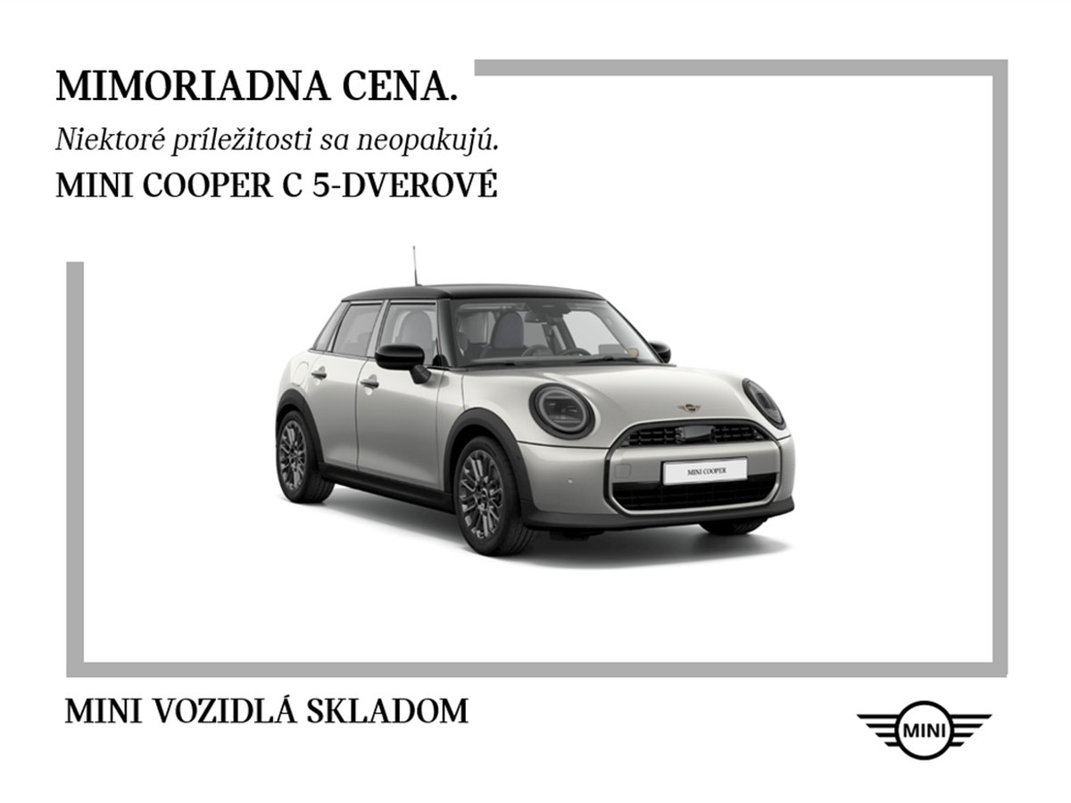 2025 MINI Cooper, Slowakei — Foto 1
