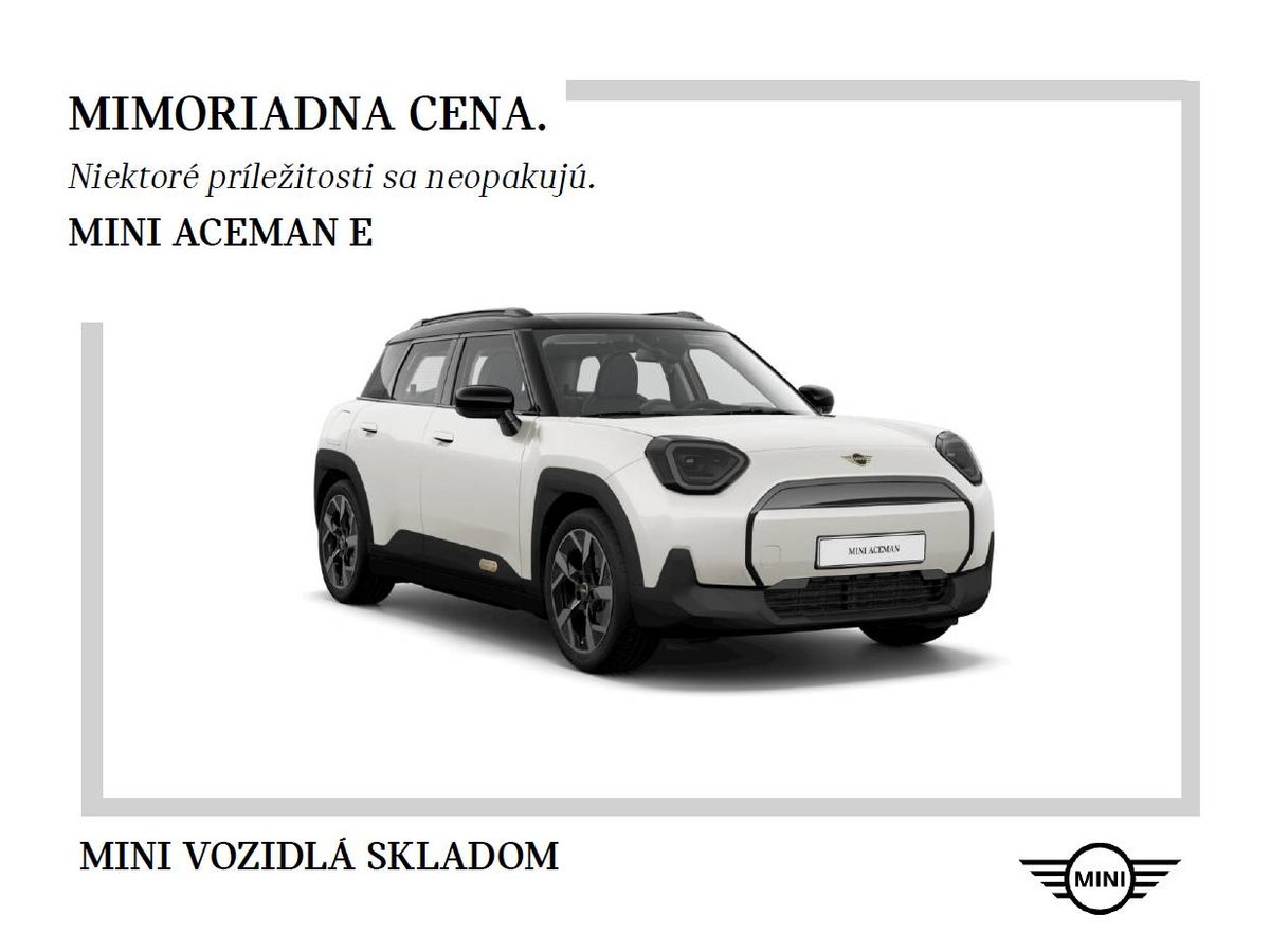 2024 MINI Aceman, 0 km, Slowakei — Foto 1